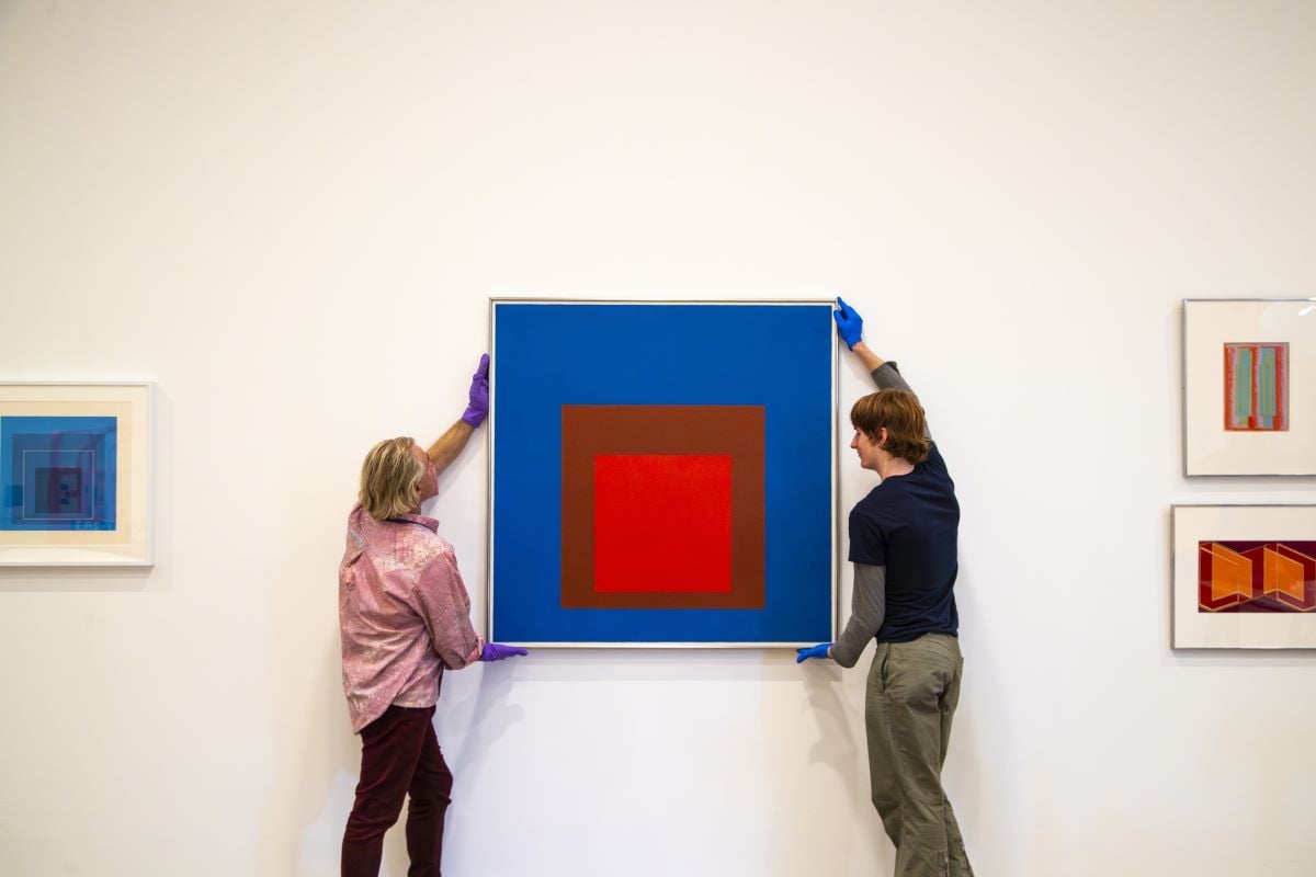 Josef Albers, Homage to the square: On an early sky, 1964, National Gallery of Australia, Kamberri/Canberra, purchased 1981 © The Josef and Anni Albers Foundation. VG Bild-Kunst/Copyright Agency
