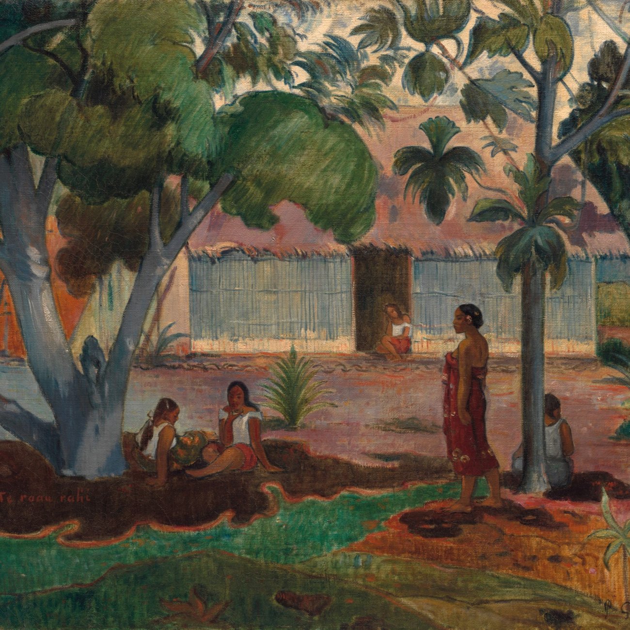 Paul Gauguin, Te raau rahi (The large tree), 1891, The Cleveland Museum of Art, gift of Barbara Ginn Griesinger